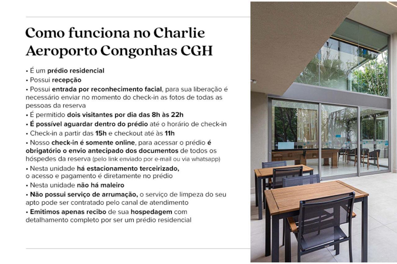 Charlie Aeroporto Congonhas Cgh Apartment Sao Paulo Exterior photo